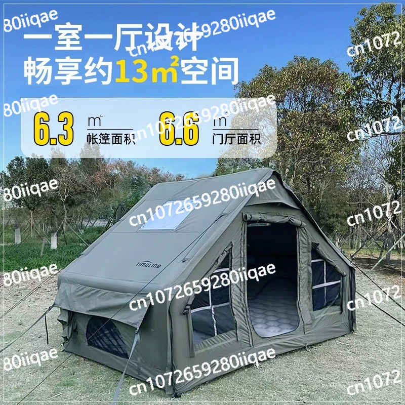 

Outdoor Camping Overnight Roof Tent Inflatable Tent Cotton Cloth