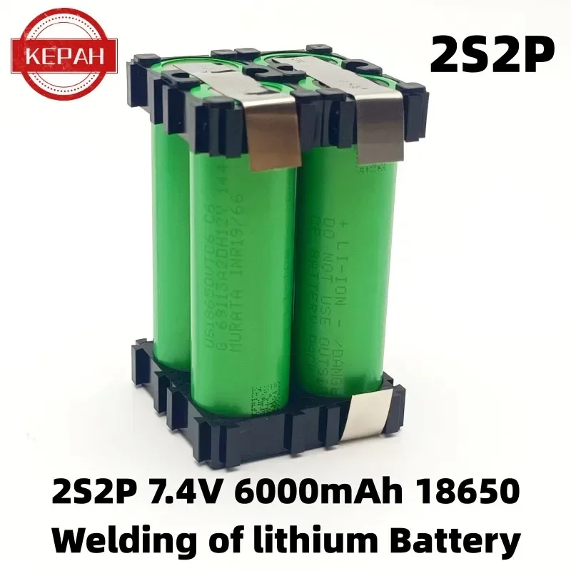 2S1P 3S2P 4S1P~5S2P 6S2P 18650 VTC6 battery pack custom battery welding 3000mAh / 6000mah battery pack 7.4V to 25.2v