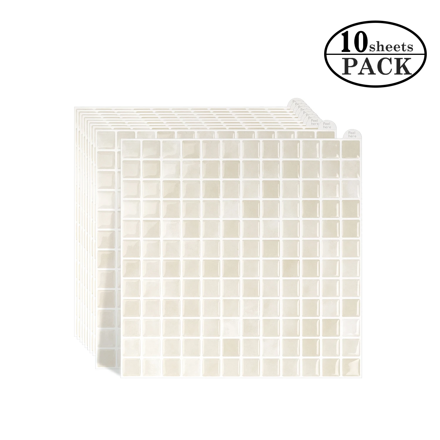 

Waterproof Vinyl Tiles Marble Textured Surface Wallpaper, 3d Mosaic Wall Stickers For Bathroom House Rnovation Decoration Africa