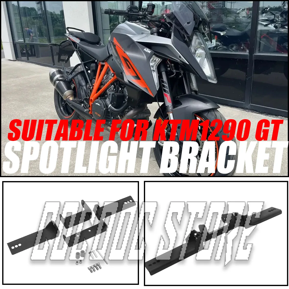 

KTM1290 GT Motorcycle Spotlight Bracket Fog Light Mounting Accessories Suitable for KTM1290 GT Model