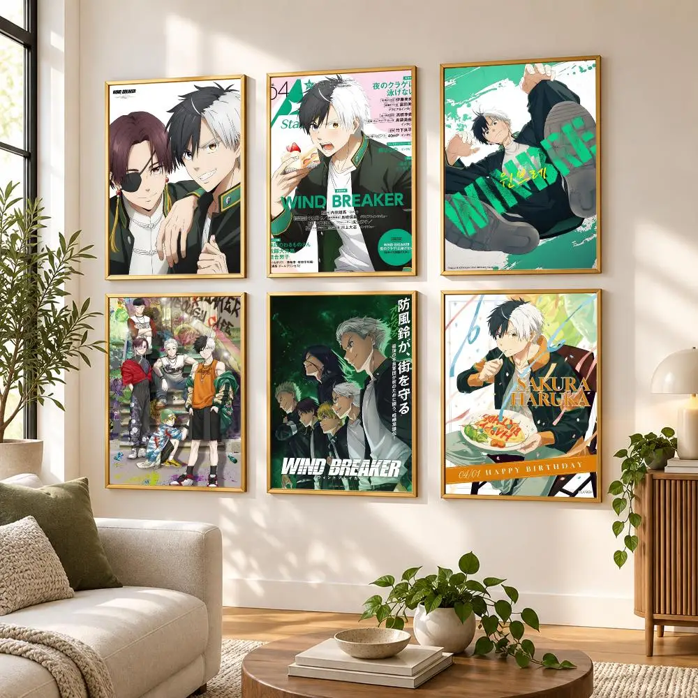 Haruka Sakura Poster HD art sticky wall waterproof home living room bedroom bar aesthetic decoration