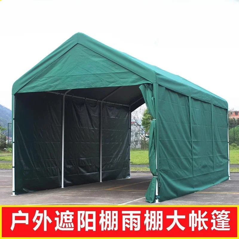 Outdoor large tent shade stall with Internet celebrity bazaar restaurant tent carport parking shed awning home garage