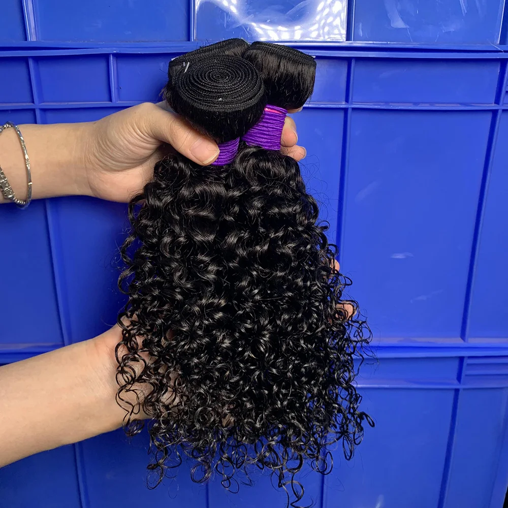 Malaysische Wasser Welle Bundles mit Verschluss Nass Wellig Mongolischen Curl Menschliches Haar Bundles 4x4 Spitze Schließung Remy Weben extensions