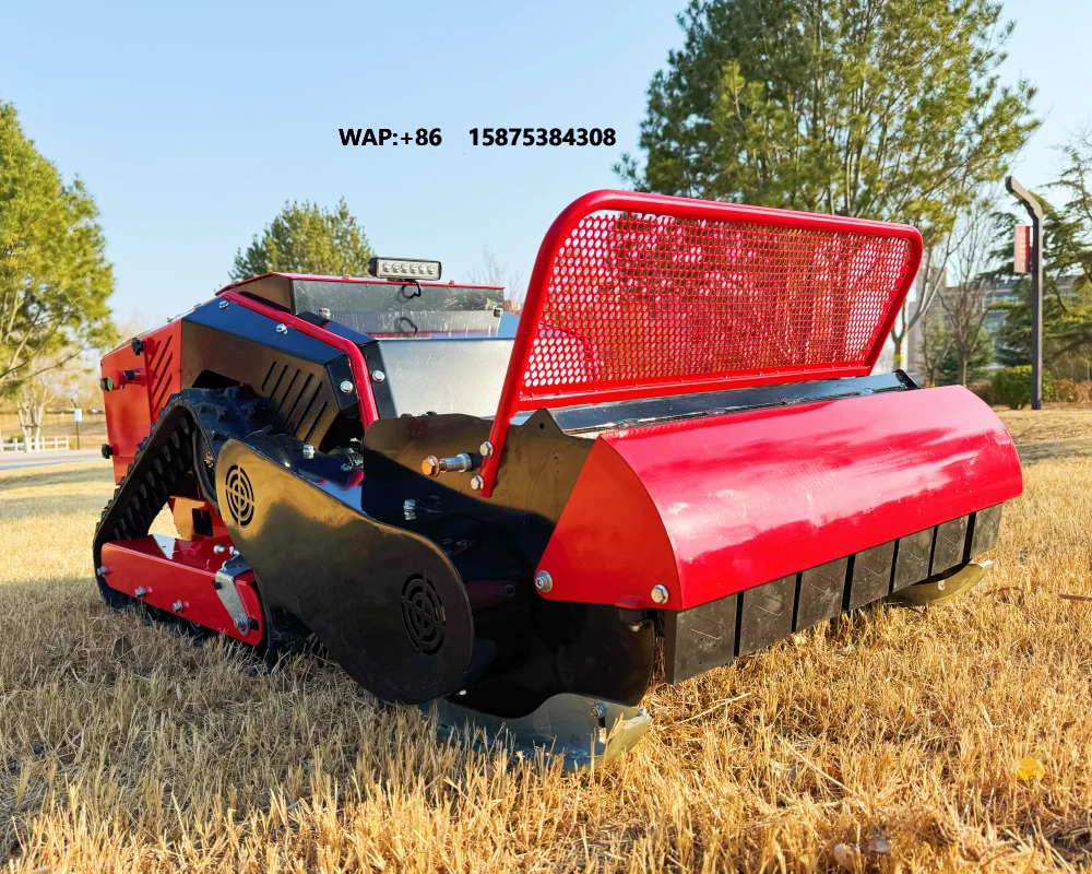 Mowing Robot  Garden Remote Control Lawn Mower Robot Flail Mower
