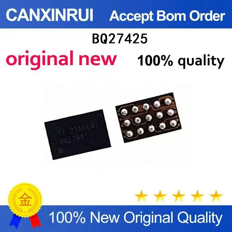 

(5-100 Pieces) Brand new original BQ27425YZFR-G2B BQ27425 BGA spot chip IC