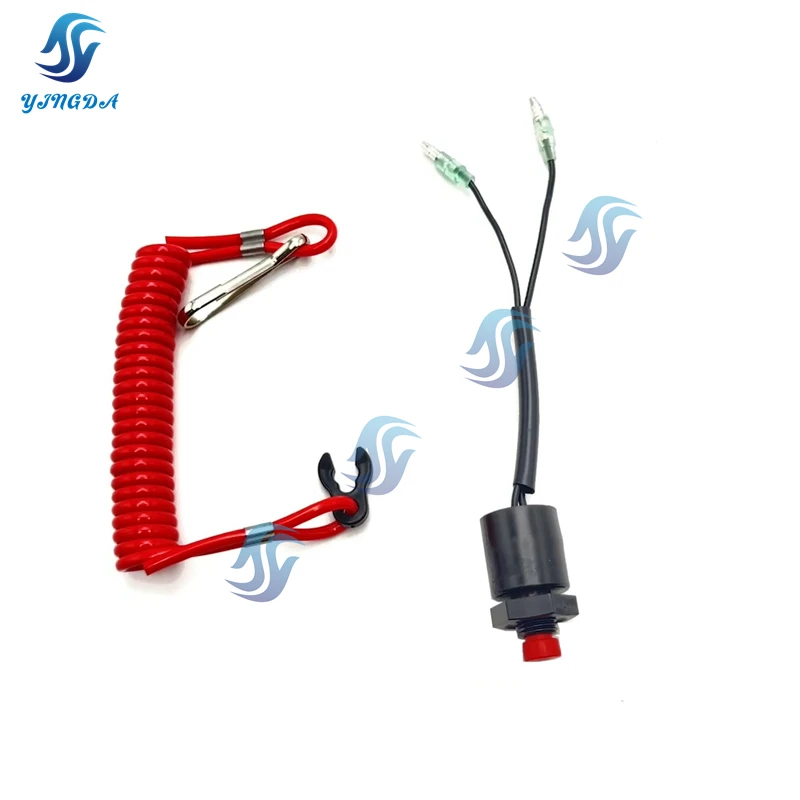 For Suzuki Outboard Remotor Control Box Emergency 37820-92E02 Stop Switch Assy Emergency (Terminal Type)