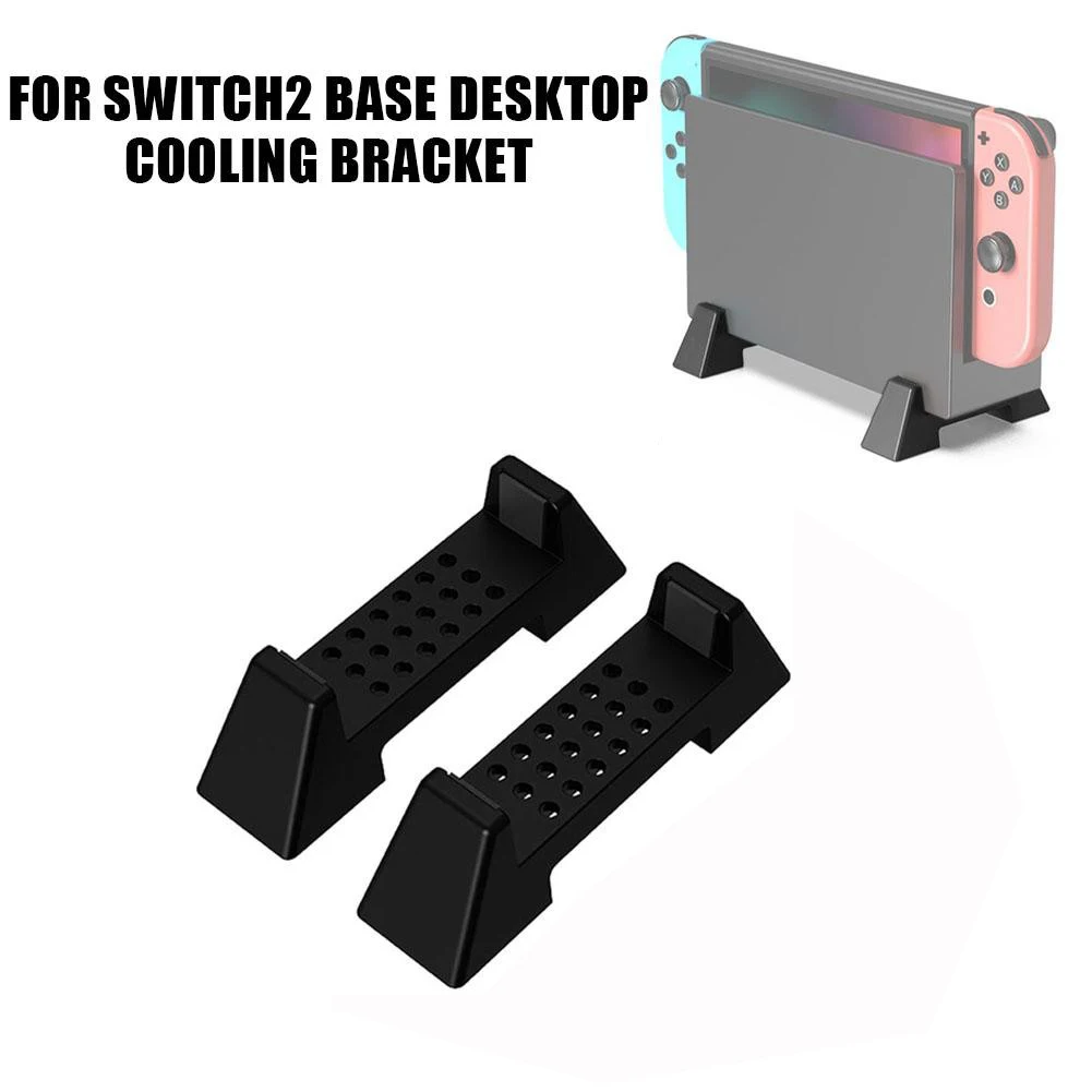 Para accesorios Switch 2, soporte de Base Host con estante de exhibición de almacenamiento de disipación de calor para Nintendo Switch 2