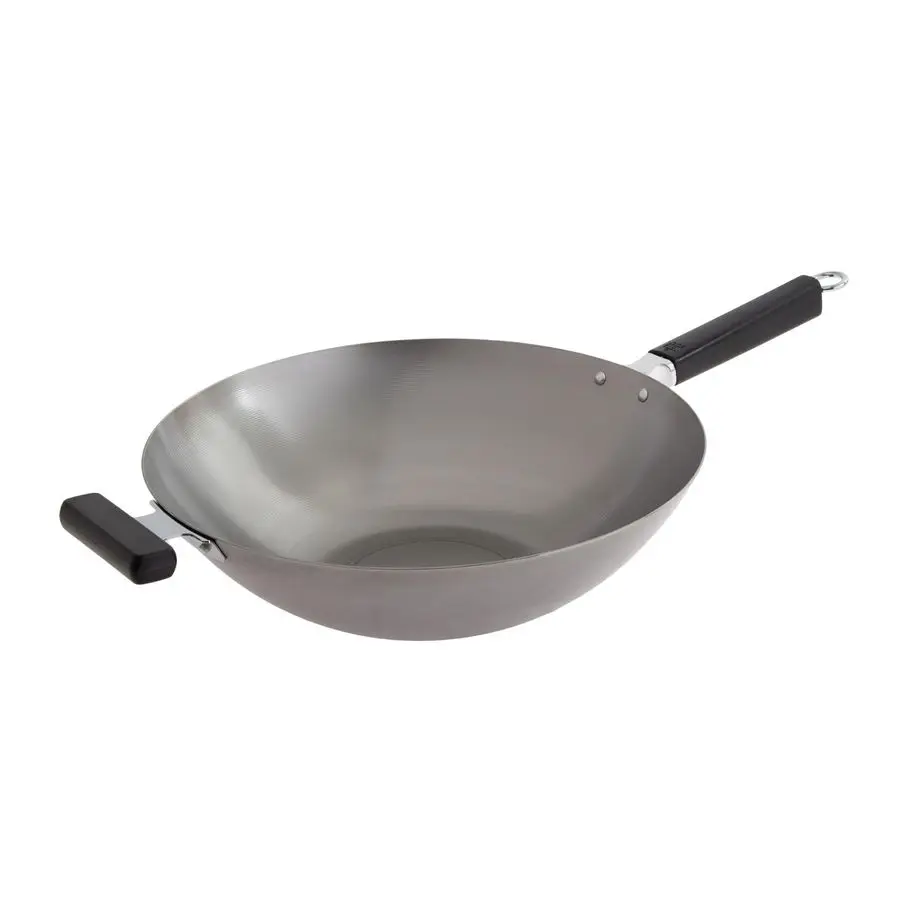 

Professional Series 14Inch Carbon Steel Wok with Phenolic Handles