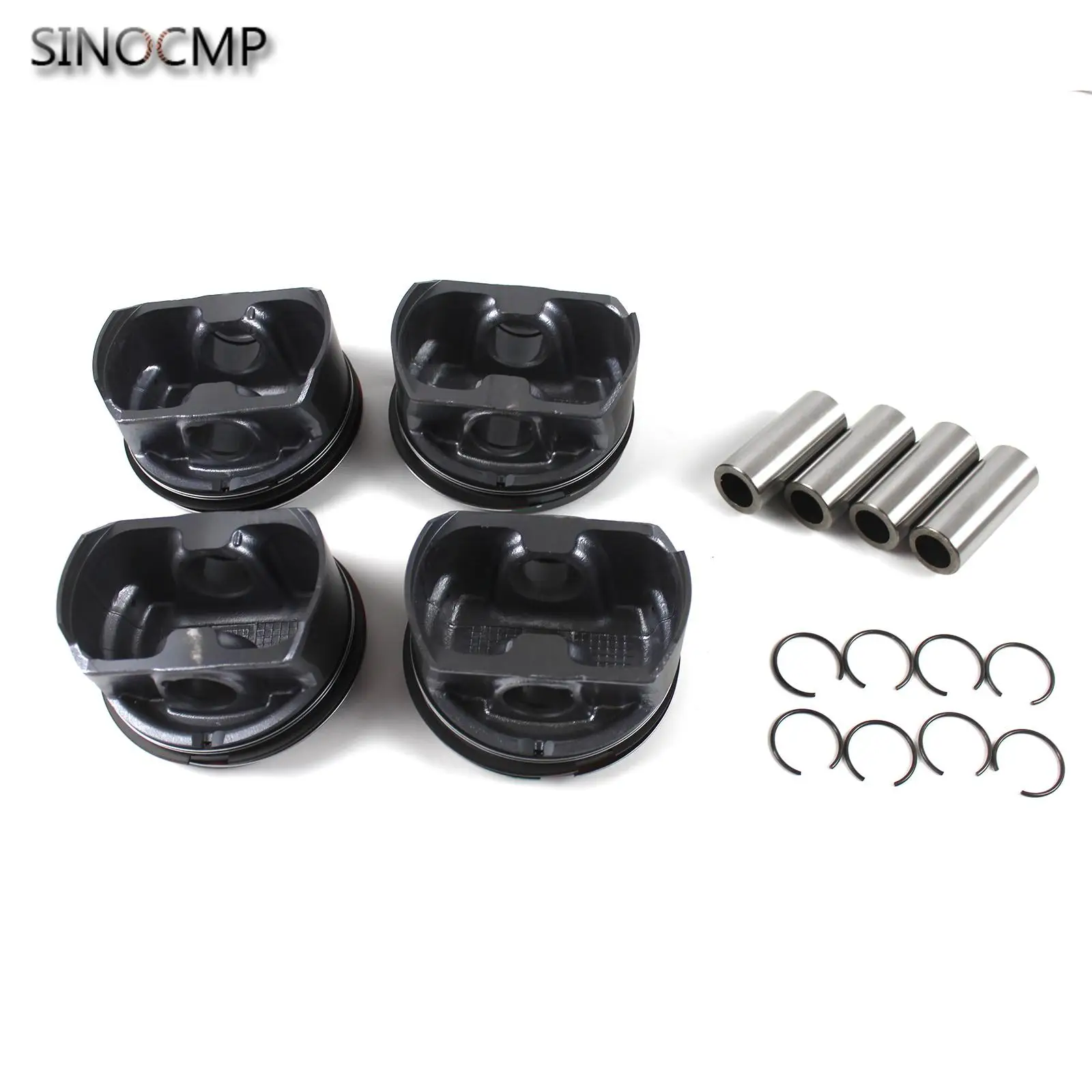 

EA111 Engine Pistons & Rings Set E03C107065 STD 76.5mm Fit For VW Jetta 1.6L CLRA 2011-2016 Engines Components Accessories