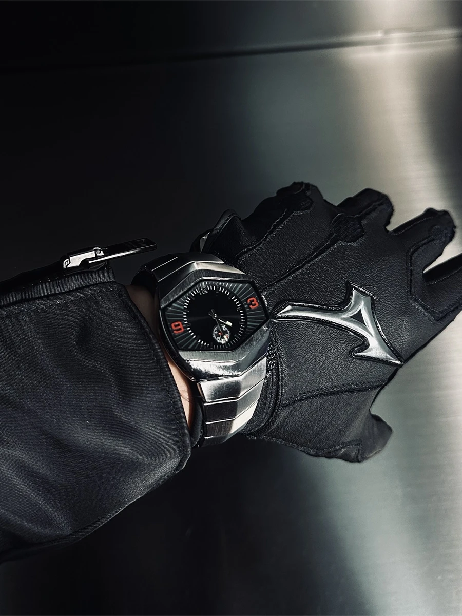 Source!Fashion luxury limited sci-fi niche concept watch mechanical water ghost men\'s style