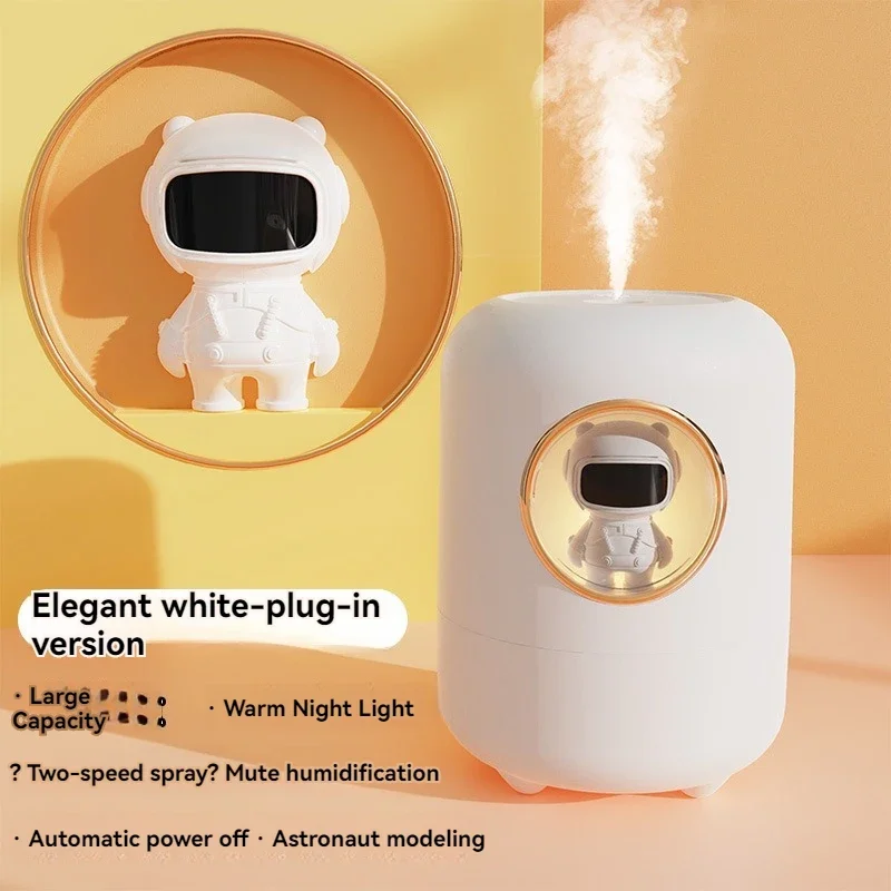 USB astronaut  for Home Office Mini  Astronaut Air Humidifier LED light mini Spray Mist minimalist  humidifier