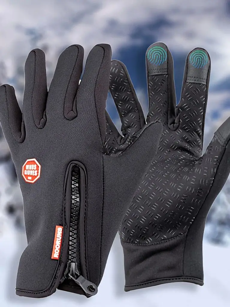 AliExpress Winter Warm Gloves Outdoor Sport Gloves Anti slip Men Women Windproof Waterproof Cycling Ski Gloves Touch Screen Fleece Gloves