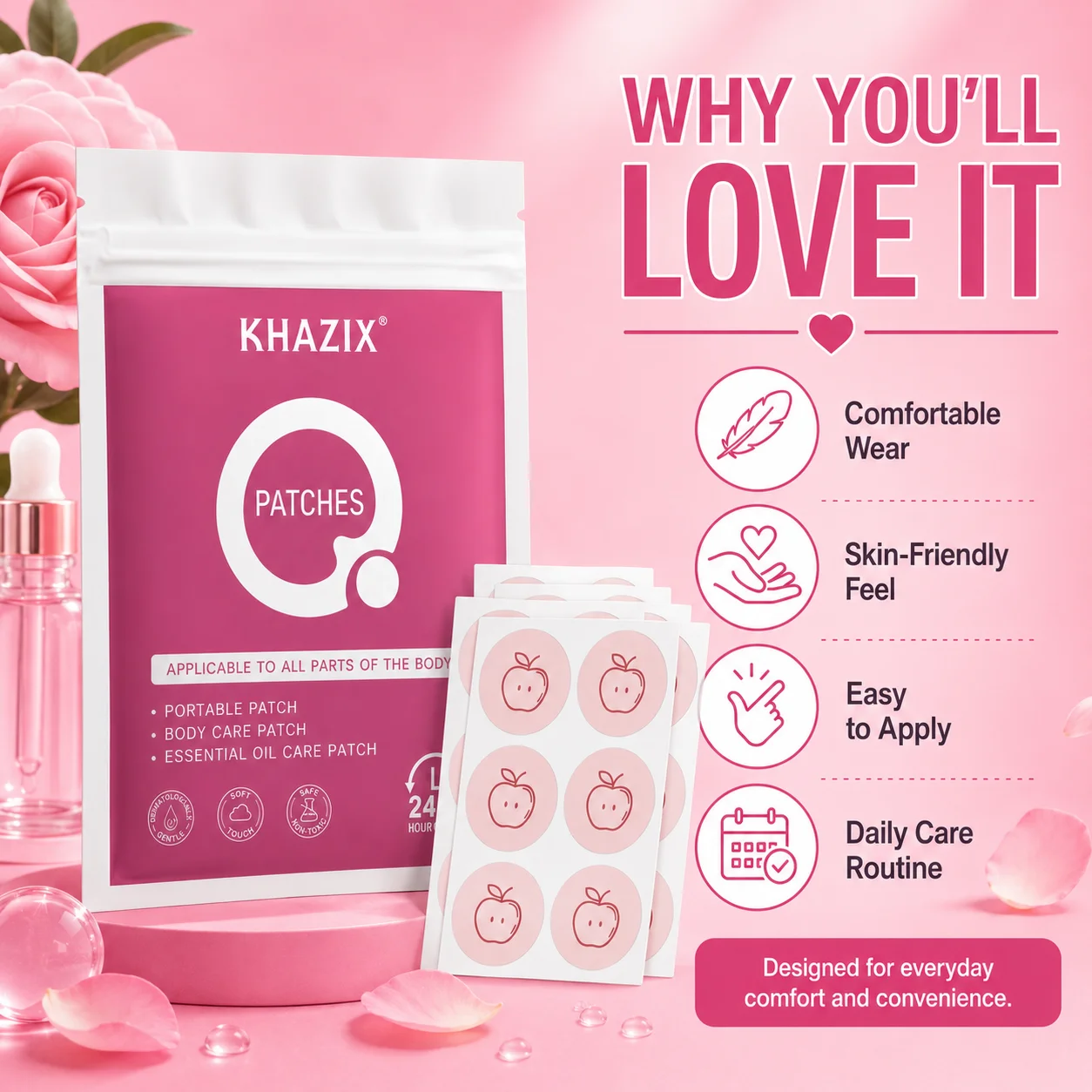 KHAZIX 30 Pezzi Patch Profumat - Fragrance Zone Perfume recensione e prezzo