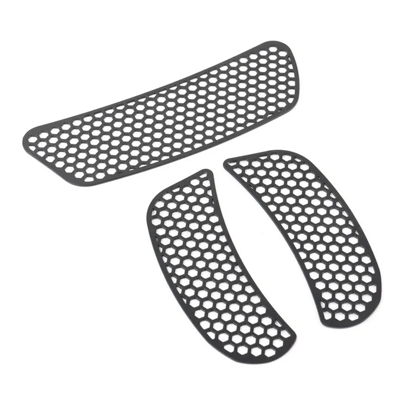 Compact Motorcycle Fairing Mesh Vent Screen Batwing Accent Grill For Softail Low Rider ST FXLRST 2022-2024