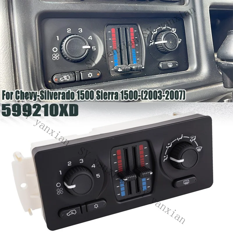 SY+ 599210XD For Cadillac Escalade 2003-2006 AC Heater Climate Air Control Module