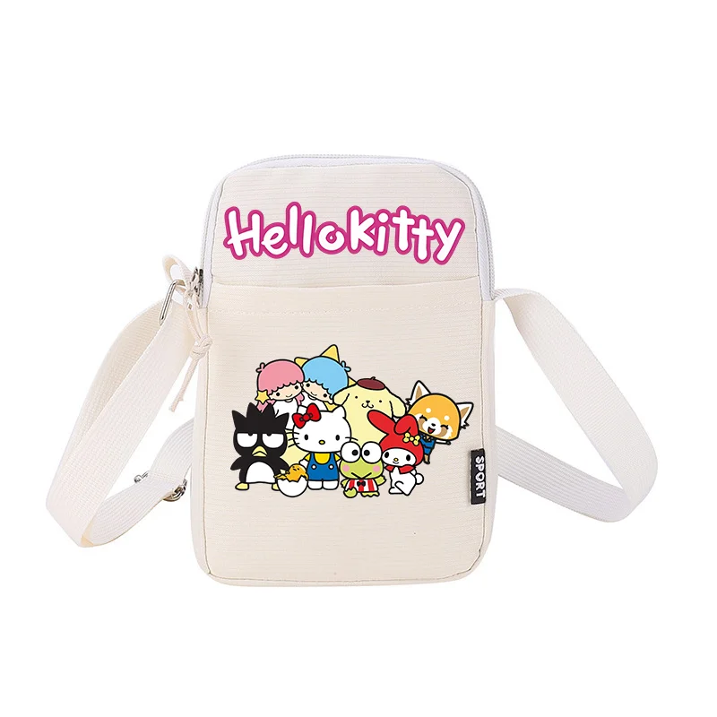 Hello Kitty Cross-torebka śliczne kreskówki z nadrukiem Sanrio Cross torebka dziewczyna podróżuje wygodnie plecak prezenty urodzinowe