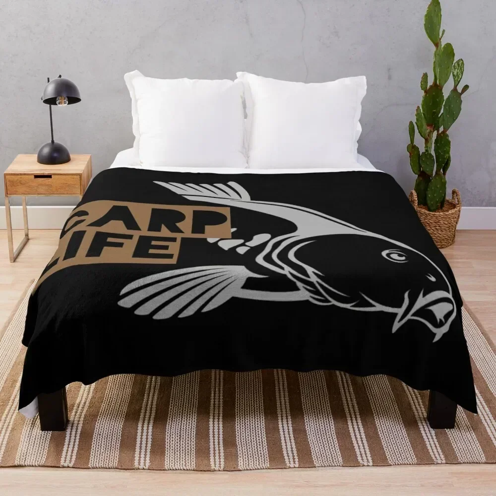 

Carp life Throw Blanket Air Conditioner Soft Blanket for Office Home