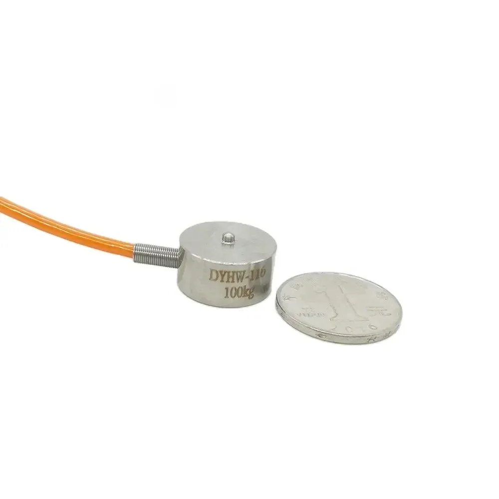 

5 10 20 30 50 100 200 300 500 1000 2000 3000 Kg 1 2 3 Ton Micro Load Cell Button Small Compression Weight Sensor