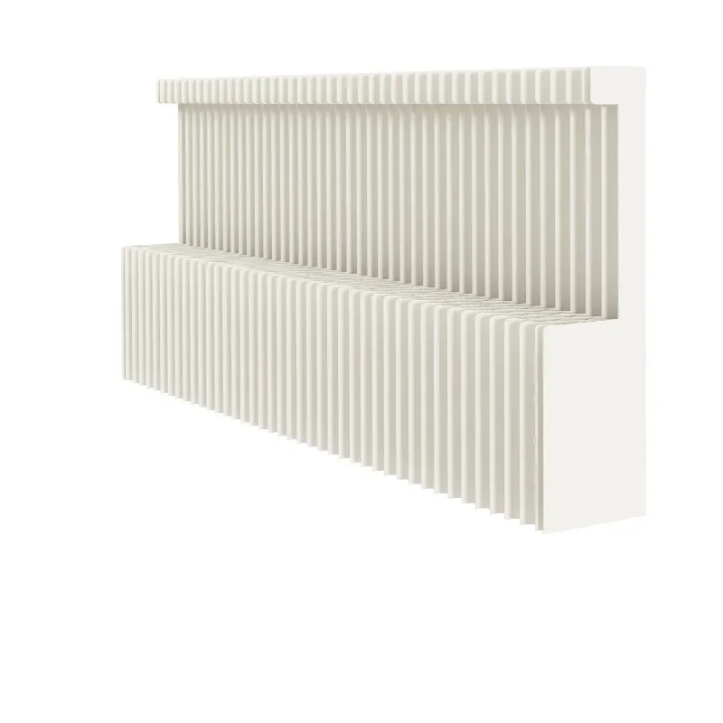 Screen partition false wall, luminous storage booth