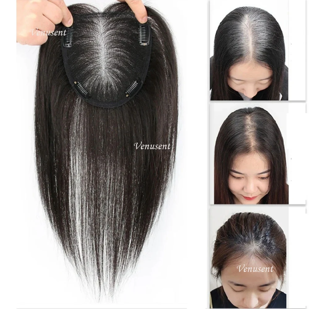 

13x14 см швейцарский кружевной топпер из человеческих волос с челкой 9x14 см, связанный вручную, дышащий шелковый швейцарский кружевной основой для волос с заколками