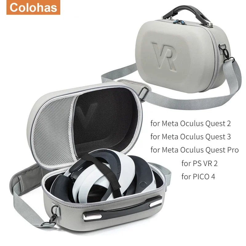 New Carrying Bag for PS VR 2 Travel Protective Box Storage Bag for Meta Quest 2/3Pro for PICO 4 Case Storage Bag VR Accessories