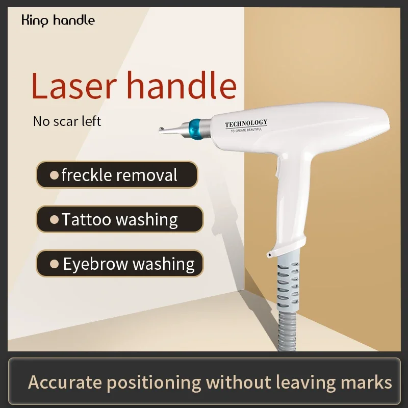 Laser Nd-Yag Black Doll 1320Nm 1064Nm 532Nm Carbon Peeling Skin Whitening Hair Removal Freckle Removal Nd Yag Laser Only Handle