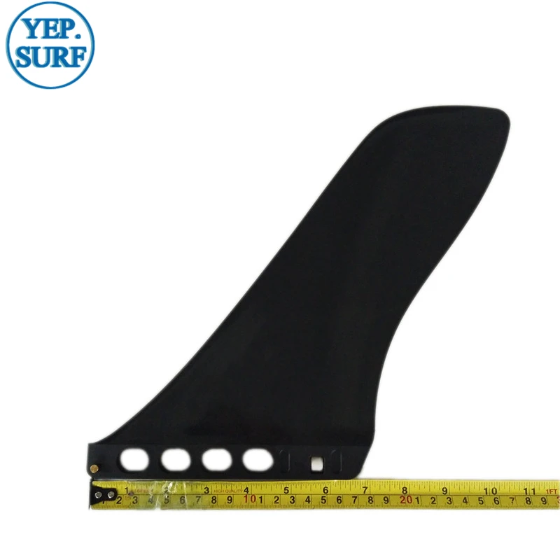 

Surf Board Fin Yep.Surf Longboard Fin 9 Inch Black Paddleboard Fin Sup Fin Nylon Plastic Longboard Single Fin