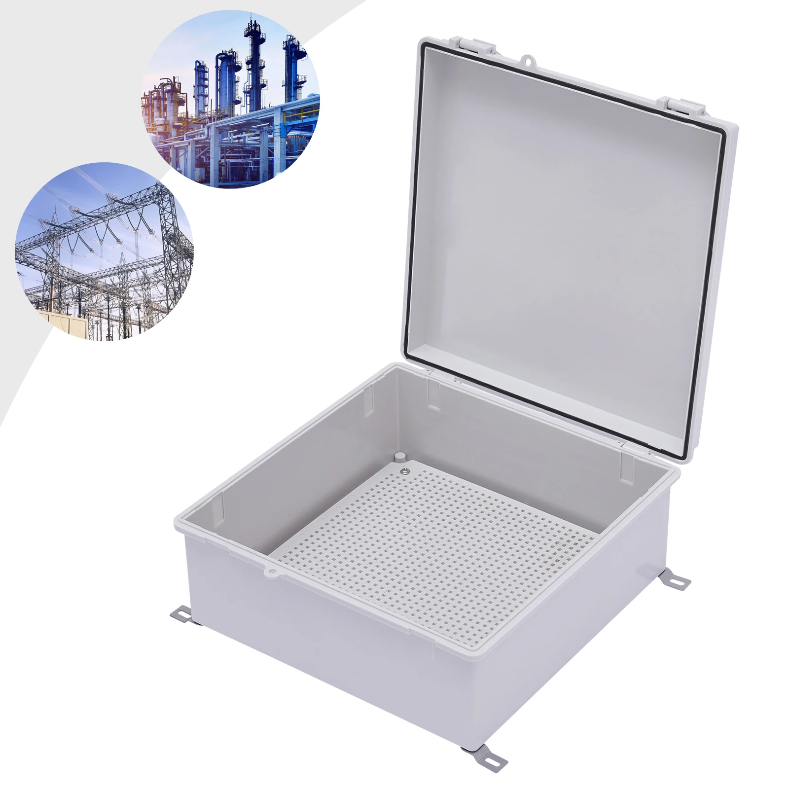 13*13*5.1in صندوق كهربائي عالمي مثبت على الحائط IP66 صندوق وصلات مانعة لتسرب الماء متين