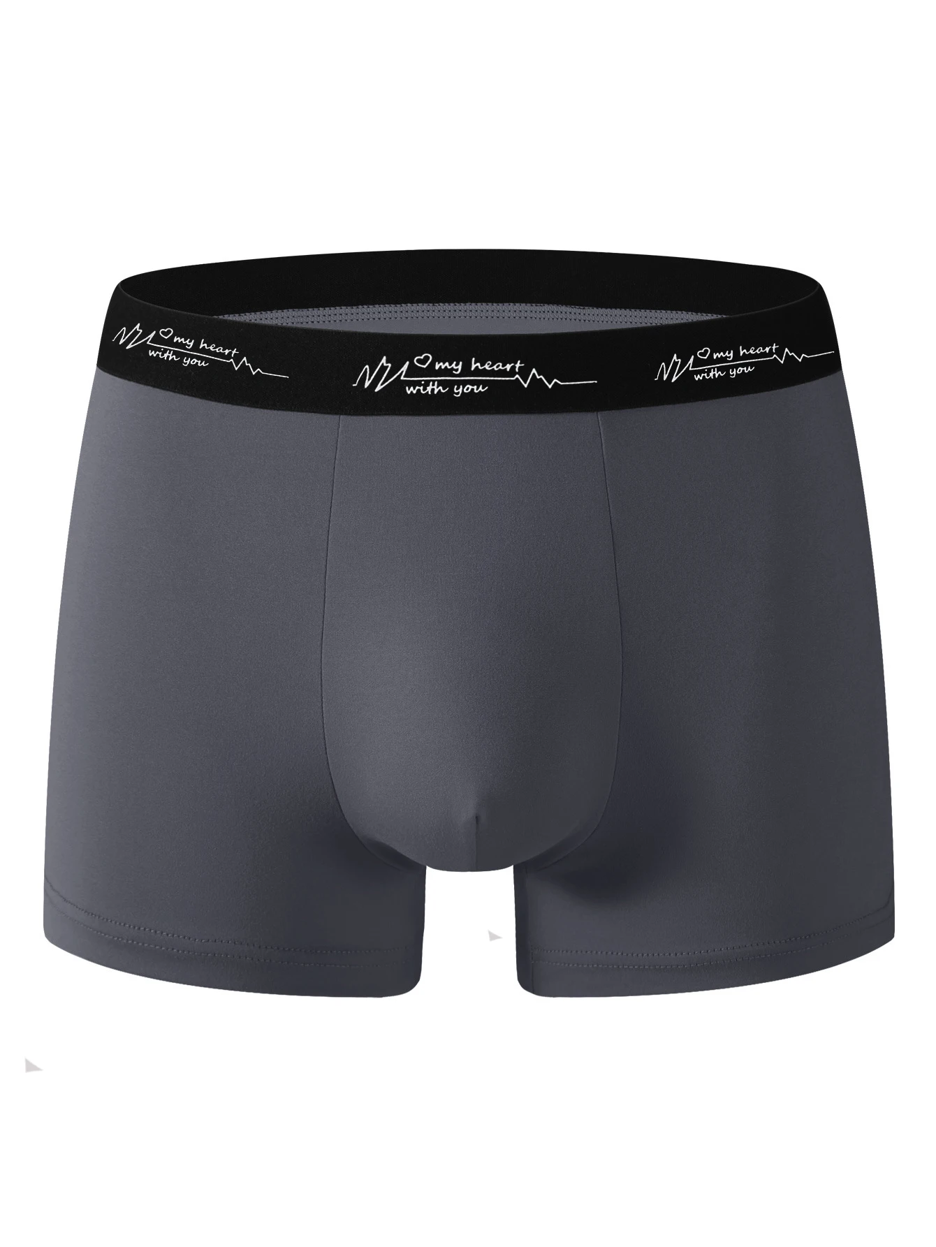 Los nuevos calzoncillos tipo bóxer ajustados son imprescindibles para hombres, ropa interior negra para el verano de 2025, es cómoda de alta calidad.