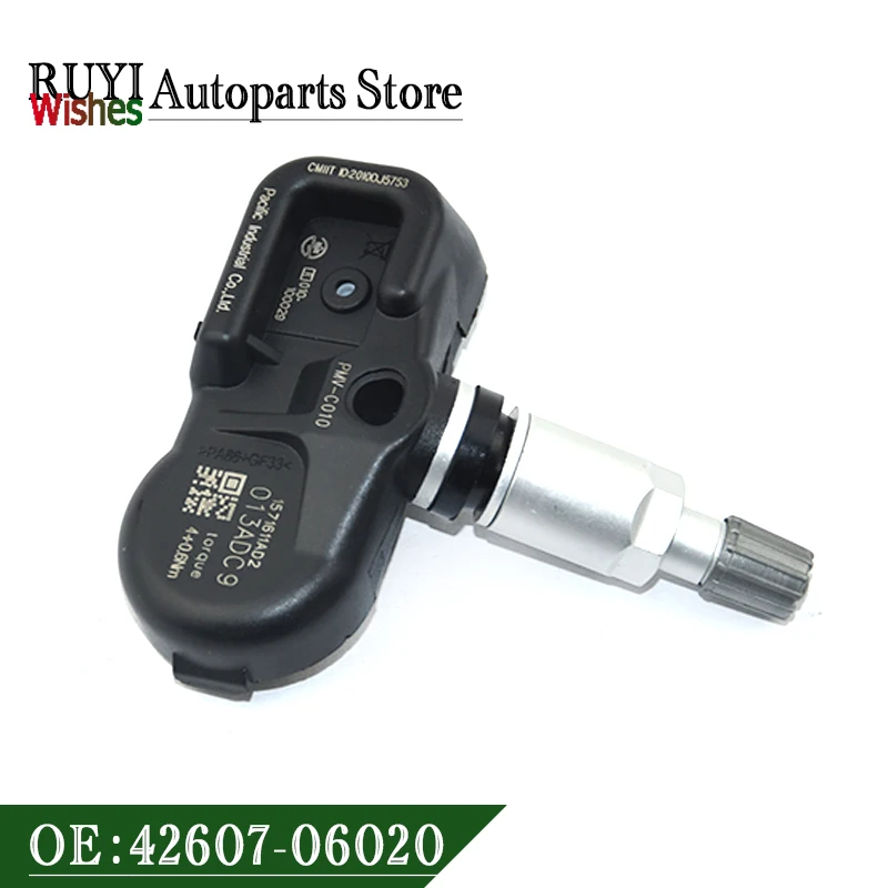 1PCS TPMS Tire Pressure Sensor PMV-C010 42607-06020 4260730060 4260752020 4260706060 For Toyota Camry Corolla Lexus Scion 315MHz