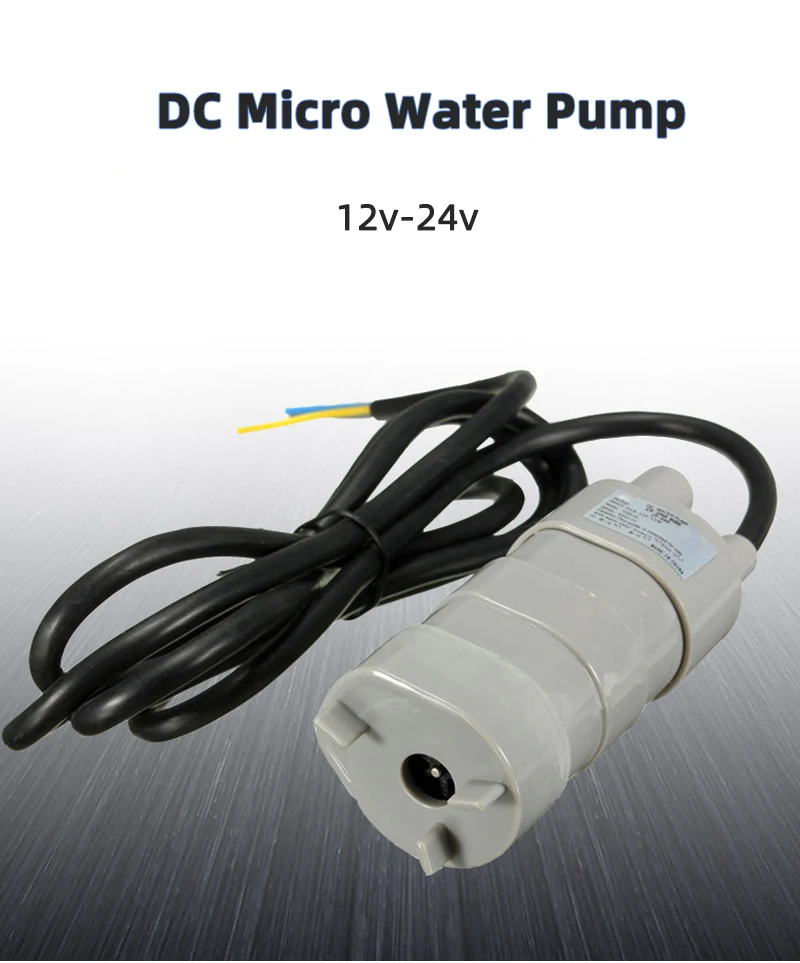 10 قطعة 2026 12 فولت تيار مستمر مضخة غاطسة رئيس 5 متر 10L/م مضخة عالية رئيس المعدات الصغيرة مضخة مستقيمة JT500