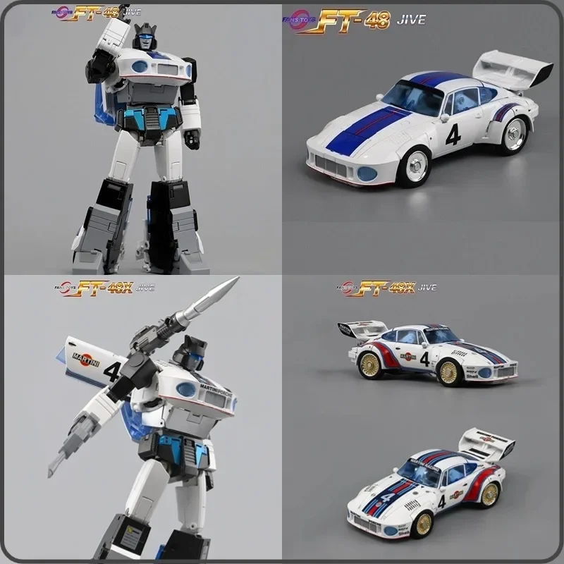 FansToys transformacja FT-48 FT48 FT-48X FT48X Limit Jive Jazz Mp figurek Model robota zabawka na imprezę