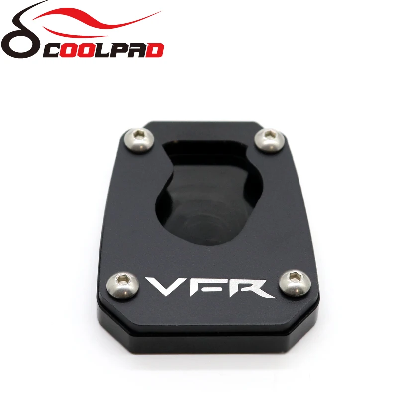 

For HONDA VFR800X VFR 800X VFR1200X VFR 1200X Motorcycle Accessories Kickstand Side Stand Enlarger Extension Pad Support Plate