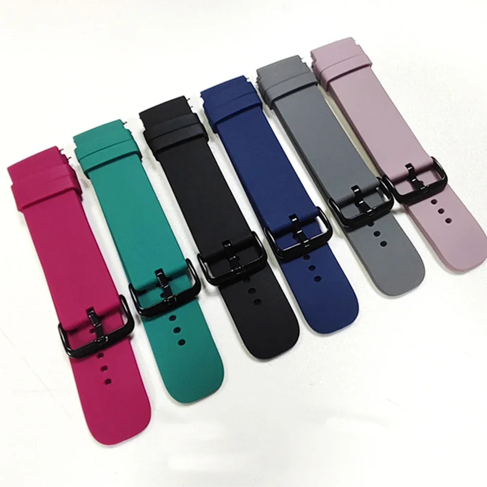 For TicWatch Pro 3 Ultra Watch Band GPS/LTE for Ticwatch GTX S2 E2 E3 GTH/GTW Sports Bracelet Watchband 20mm 22mm Silicone Strap