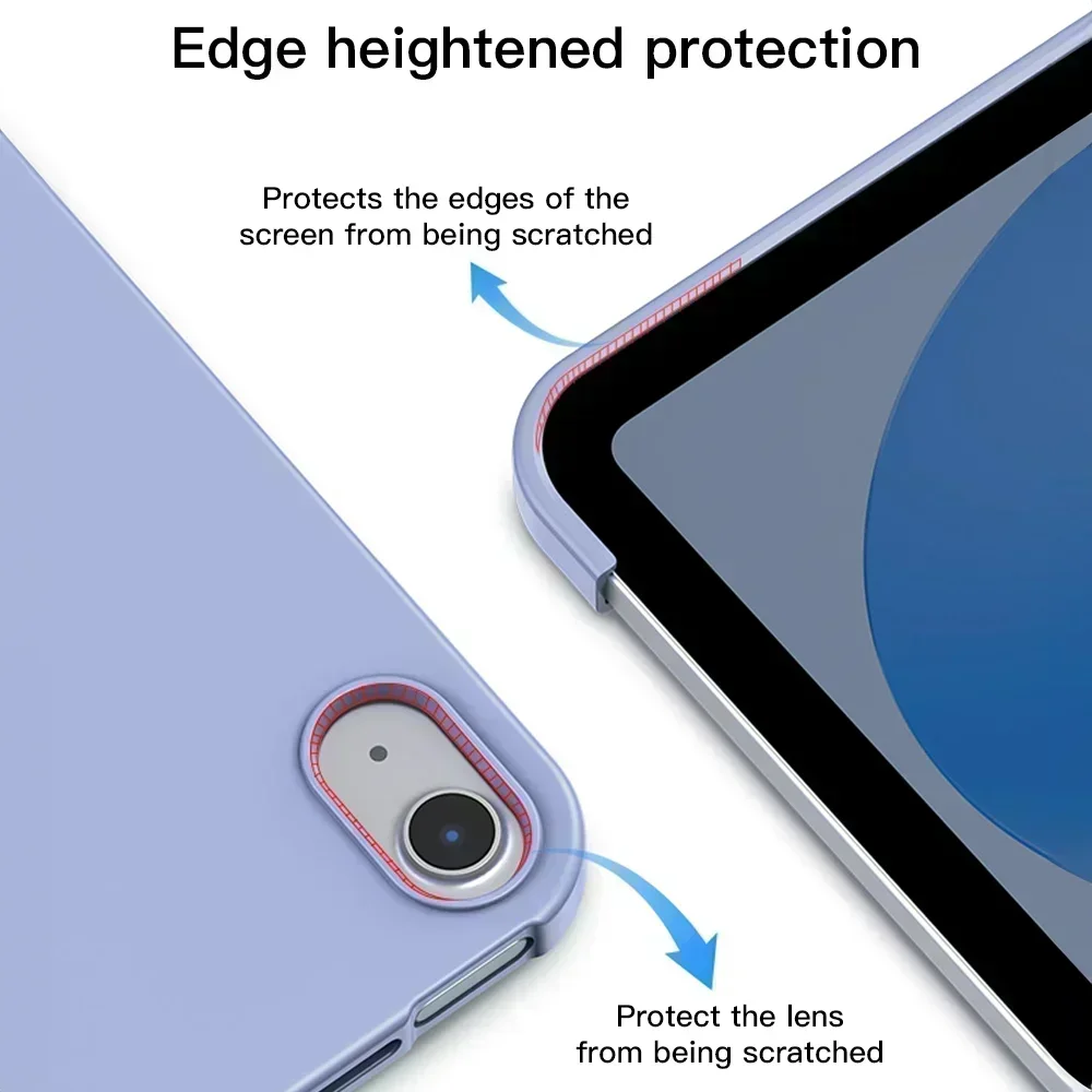 حافظة لجهاز iPad 7th 8th 9th Generation 10.2 لجهاز iPad 10th Air 4 5 10.9 بوصة ملحقات لجهاز iPad Pro 11 12.9 Mini 6 غطاء Funda