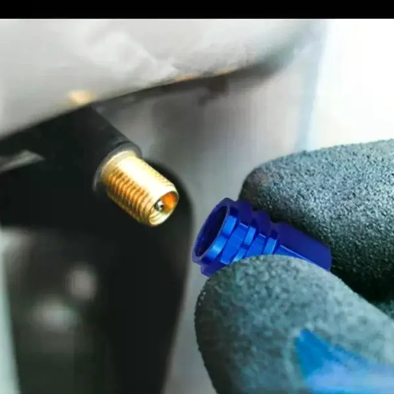 

4 шт. колпачки для ниппелей автомобильных колес из алюминиевого сплава, водонепроницаемые, пылезащитные, для автомобилей, мотоциклов, грузовиков, велосипедов