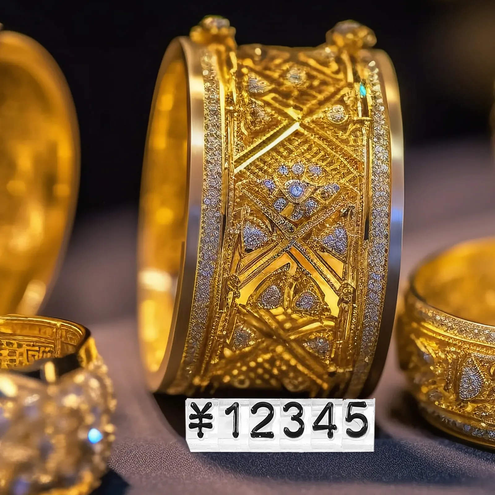 

20Pcs Price Display Cube Plastic Price Tags Adjustable Retail Display Blocks for Jewelry Counter Small Ornaments Clothes