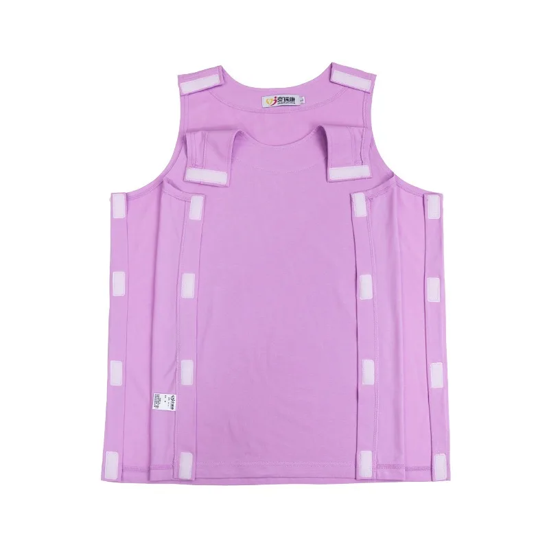 

Easy To Put on And Take Off The Patient's Clothes Sleeveless Vest Care Suit for Men and Women