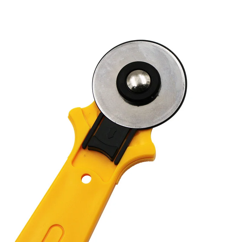 

20pcs 45Mm Cutting Round Cutter Wheel Cutting Round Roller Cutting Knife Patchwork Round Hob Yellow
