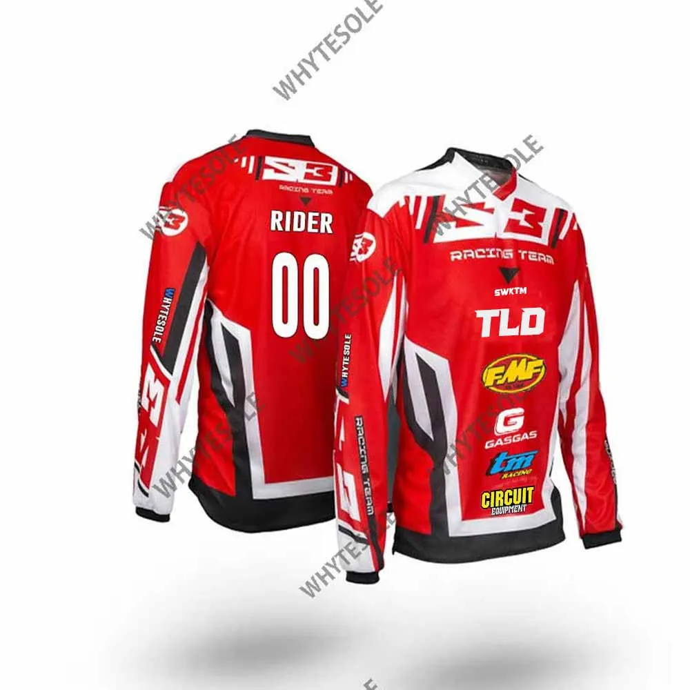 2023 Bmx motocross jersey enduro Mountain bike jersey cycling downhill racing mx shirt maillot ciclismo Bicycle clothing custom