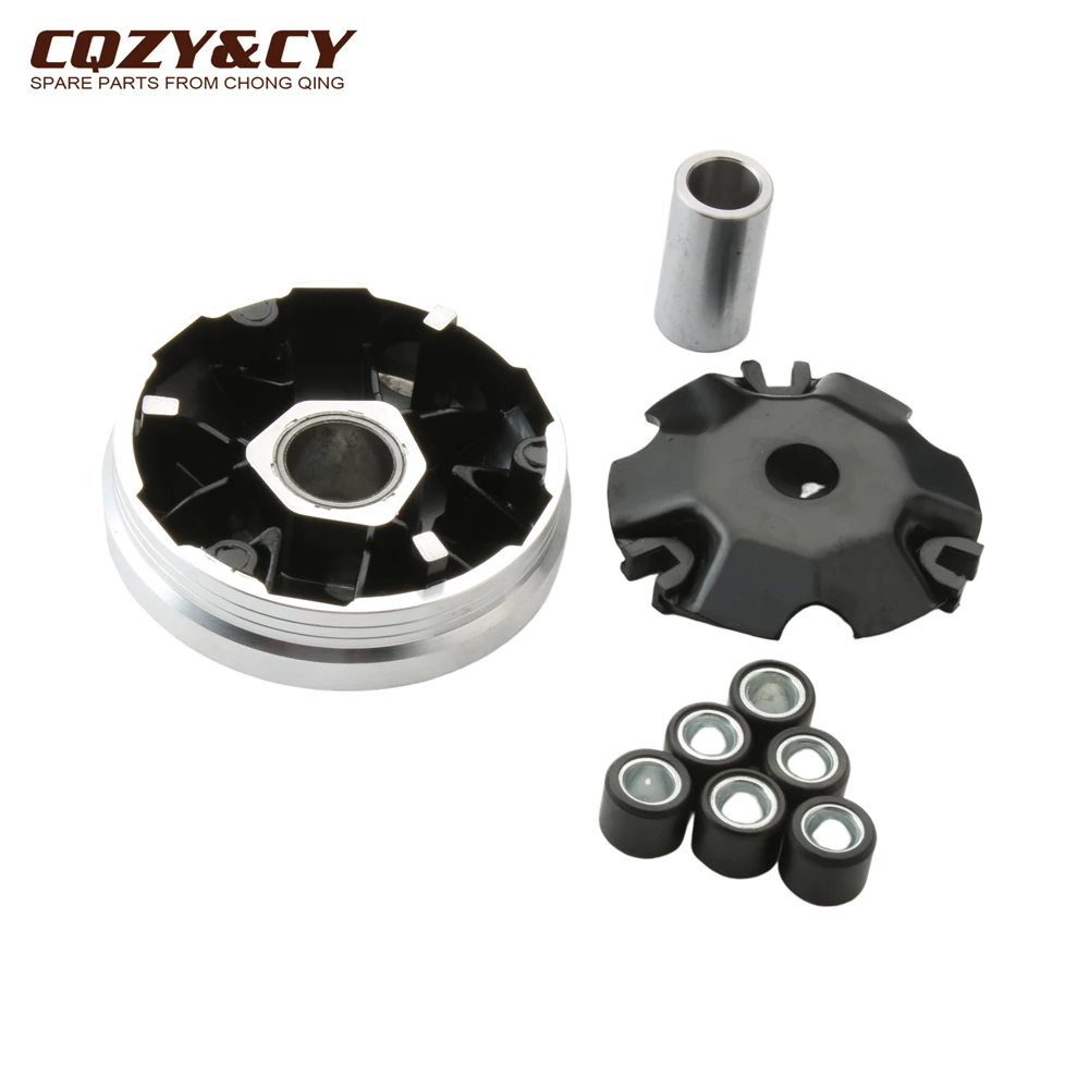 Scooter Racing Variator Kit 6.6g Roller Set Weight For Peugeot Django 50 V-Clic 50cc 4-stroke