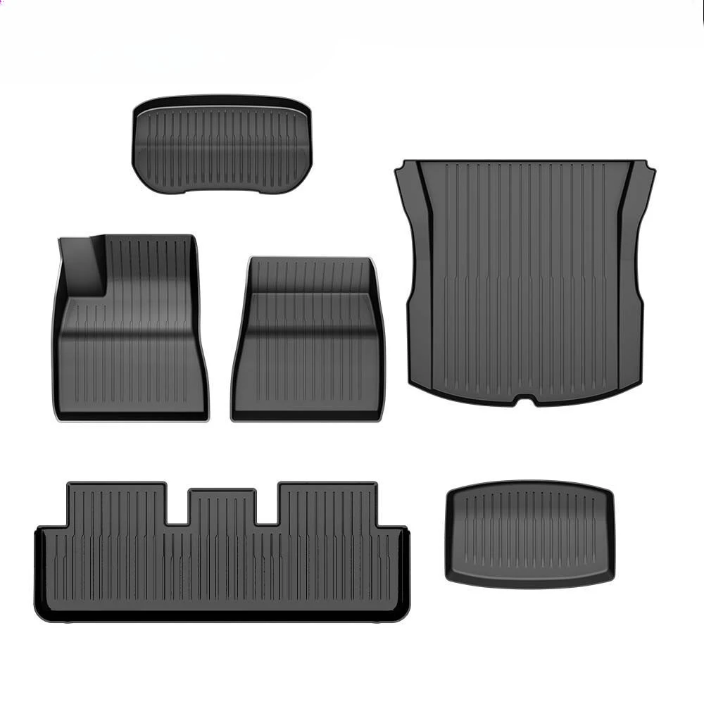 

All Weather TPE Floor Mats Cargo Liner Fit for 2024 2025 Tesla Model 3 Highland