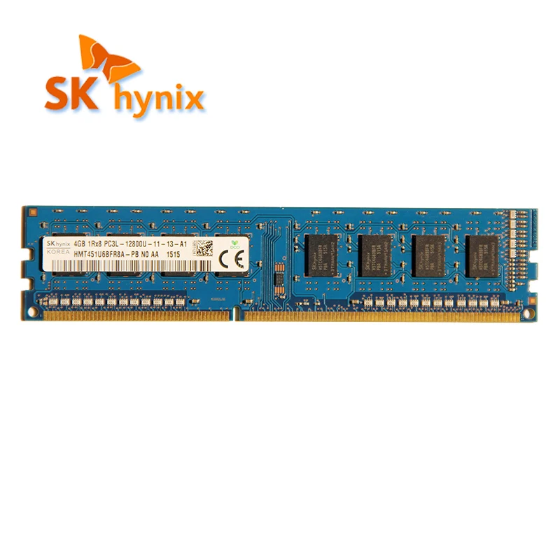 Hysk-デスクトップメモリ,ddr3,4gb,1600mhz ram,1rx8,PC3L-12800U,udimm