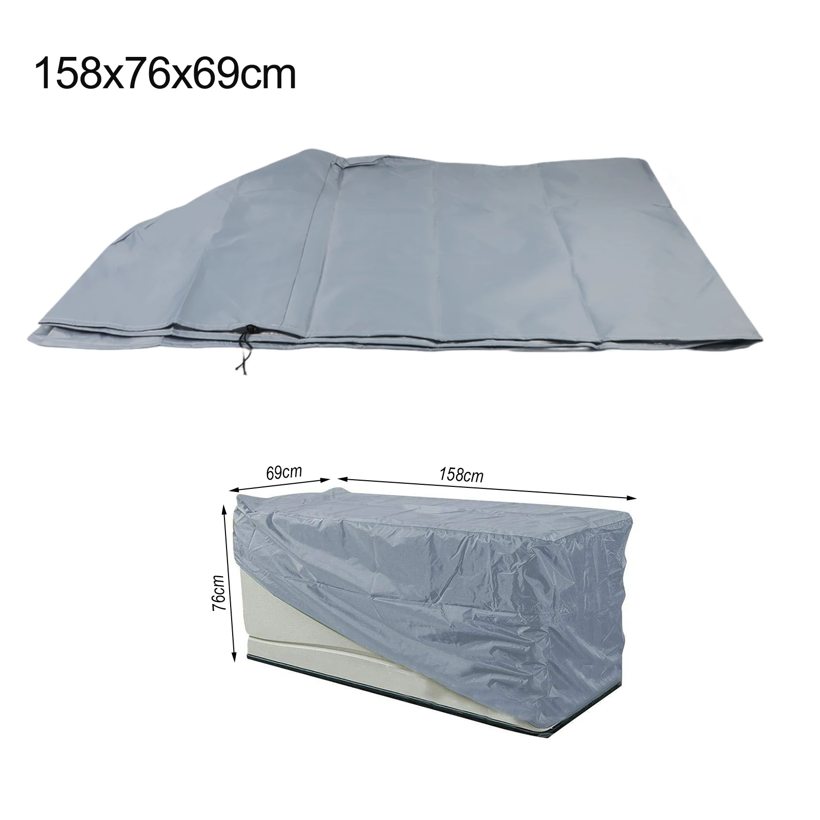 Furniture Protective Cover 210D Oxford Cloth Easy for access Design Robust Construction Sleek Appearance For Storage Boxes