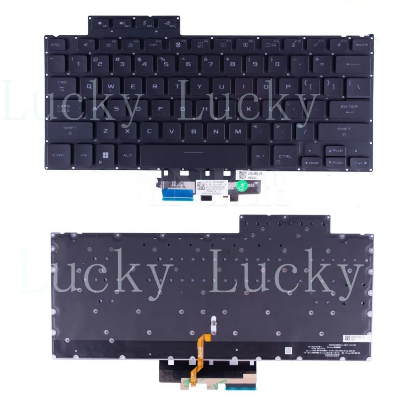 

f f f New US Backlit Keyboard for ASUS ROG Zephyrus G14 GA402 GA402RJ GA402RK 2022