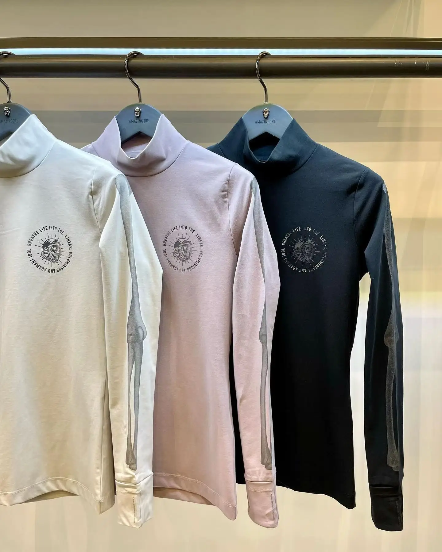 2026 Women's Golf Long Sleeve Shirt Sun Protection Lightweight Breathable Quick Dry Polo Sports Top