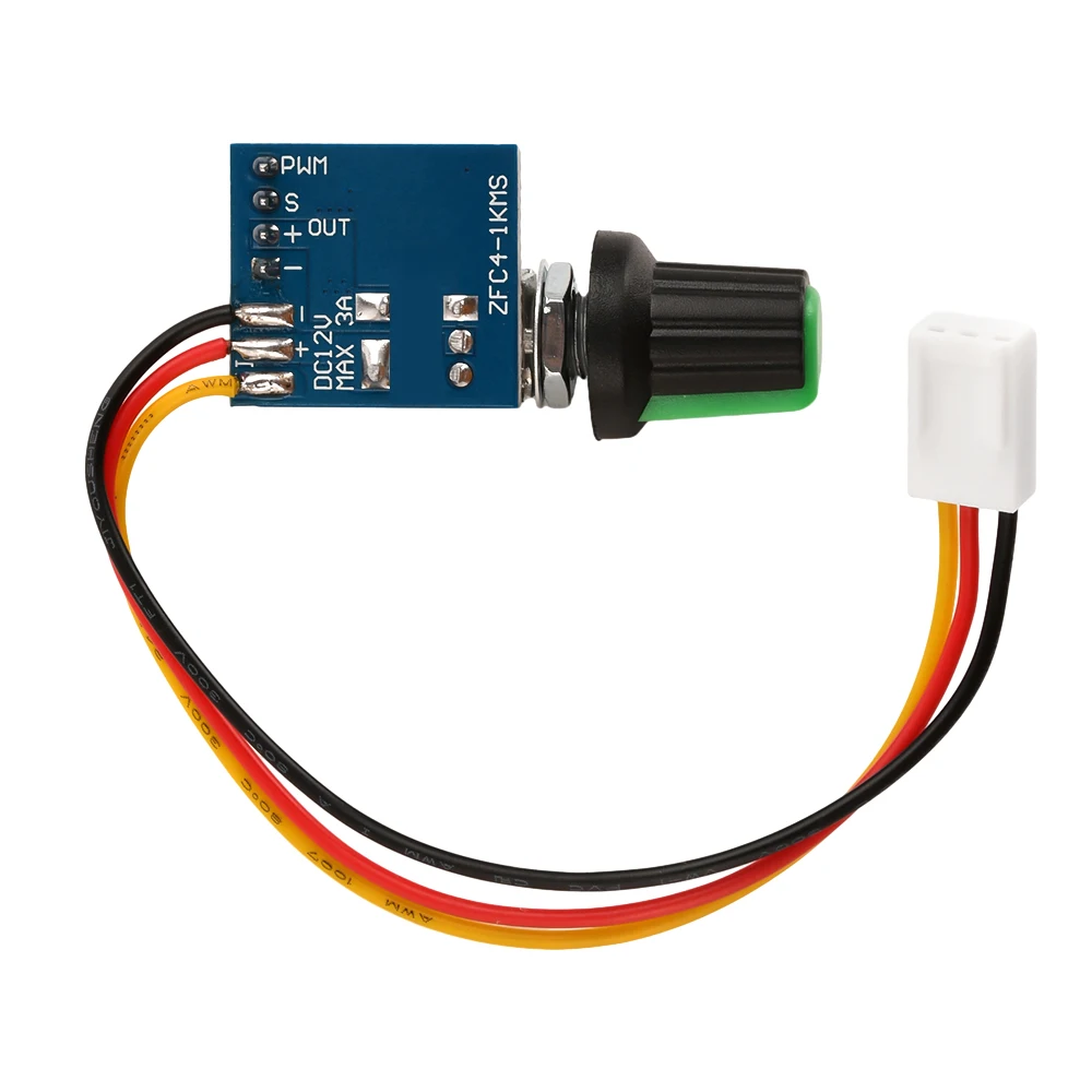 DC5-12V PWM fan Speed Controller Manual 3Pin 4-wire With Switch Chassis Noise Reduction Fan Speed Governor for PC CPU Cooler Fan
