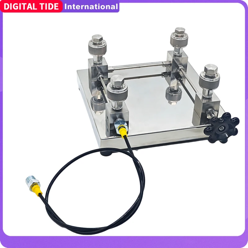 

304 Stainless Steel Multi Interface Pressure Calibration Platform Gas Multi Functional Connection Platform