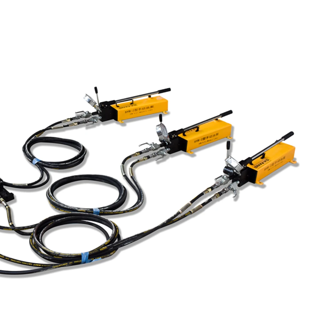 CP-700 Hand Operated Power Pack Unit 500cc 900cc 1200cc 3L 10L 700 Bar Manual Hydraulic Oil Pump