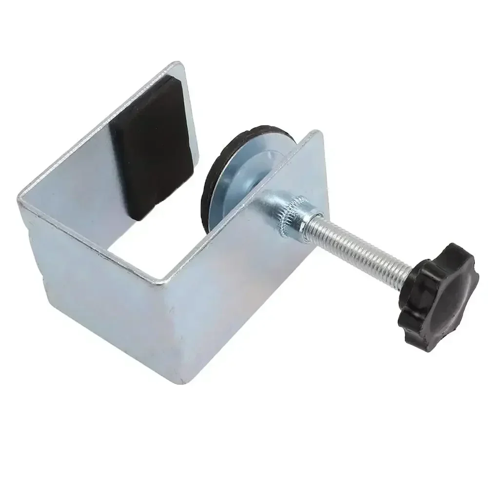 

Brand New Clamps Hand Tools Mounting Clips Silver Stainless Steel 2pcs Adjustable Clamps Drawer Front Installation